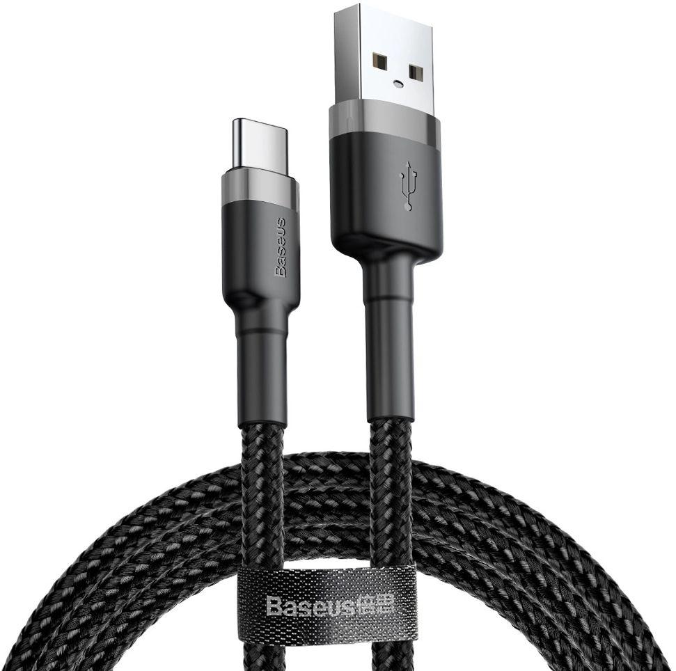 Refurbished Baseus Phone Cable Cafule Fast Charging USB to Type-C USB 2A (2M) - Reebelo Ireland