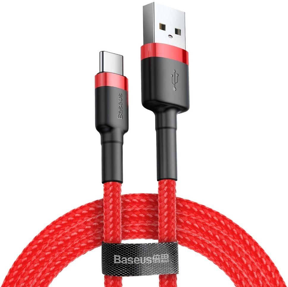 Refurbished Baseus Phone Cable Cafule Fast Charging USB to Type-C USB 2A (2M) - Reebelo Ireland