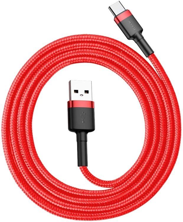 Refurbished Baseus Phone Cable Cafule Fast Charging USB to Type-C USB 2A (2M) - Reebelo Ireland