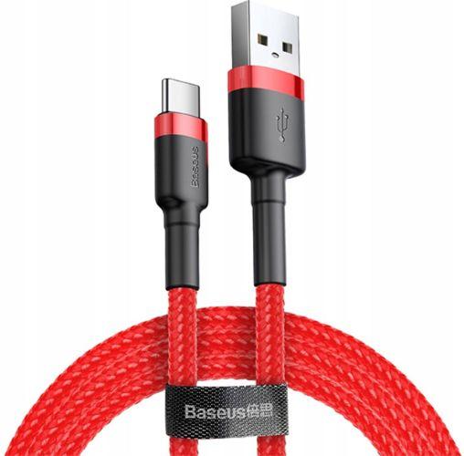 Refurbished Baseus Phone Cable Cafule Fast Charging USB to Type-C USB 2A (2M) - Reebelo Ireland