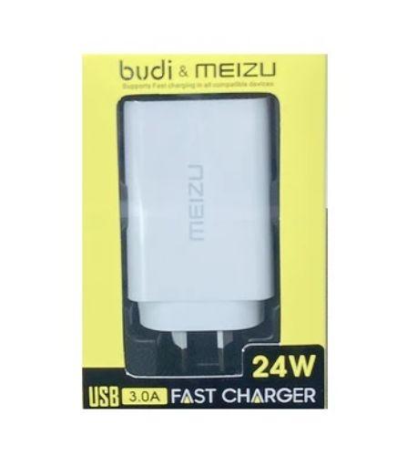 Refurbished Budi Lightning Cable for iPhone and iPad + 24W Fast Charger AU Plug - Reebelo Ireland