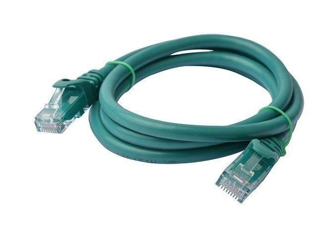 Refurbished 8Ware CAT6A Cable 1m - Green Color RJ45 Ethernet Network LAN UTP Patch Cord Snagless - Reebelo Ireland