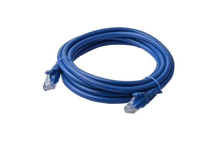 Refurbished 8Ware CAT6A Cable 3m - Blue Color RJ45 Ethernet Network LAN UTP Patch Cord Snagless - Reebelo Ireland