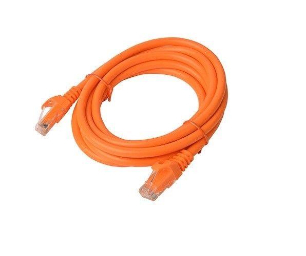 Refurbished 8Ware CAT6A Cable 3m - Orange Color RJ45 Ethernet Network LAN UTP Patch Cord Snagless - Reebelo Ireland