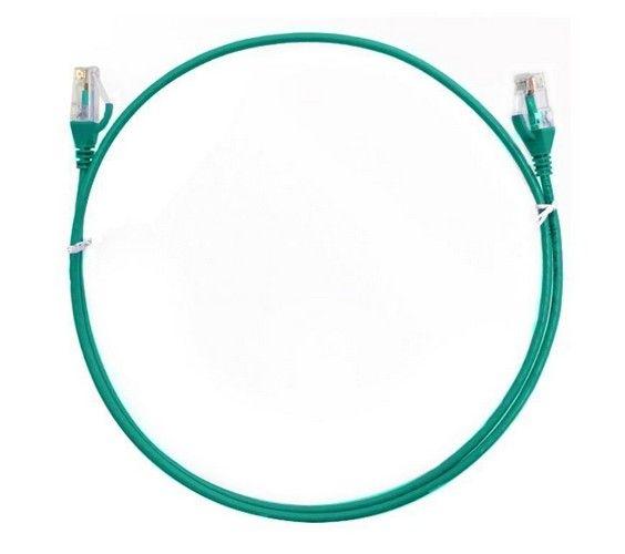 Refurbished 8ware CAT6 Ultra Thin Slim Cable 0.25m / 25cm - Green Color Premium RJ45 Ethernet Network LAN UTP Patch Cord 26AWG for Data Only not PoE - Reebelo Ireland