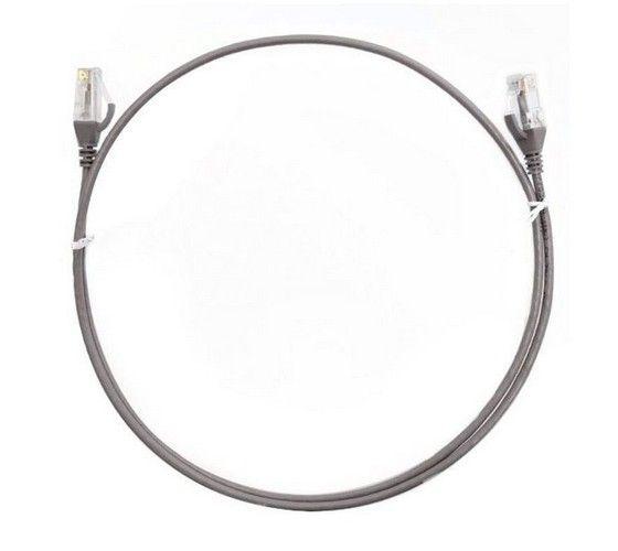 Refurbished 8ware CAT6 Ultra Thin Slim Cable 0.5m / 50cm - Grey Color Premium RJ45 Ethernet Network LAN UTP Patch Cord 26AWG for Data - Reebelo Ireland