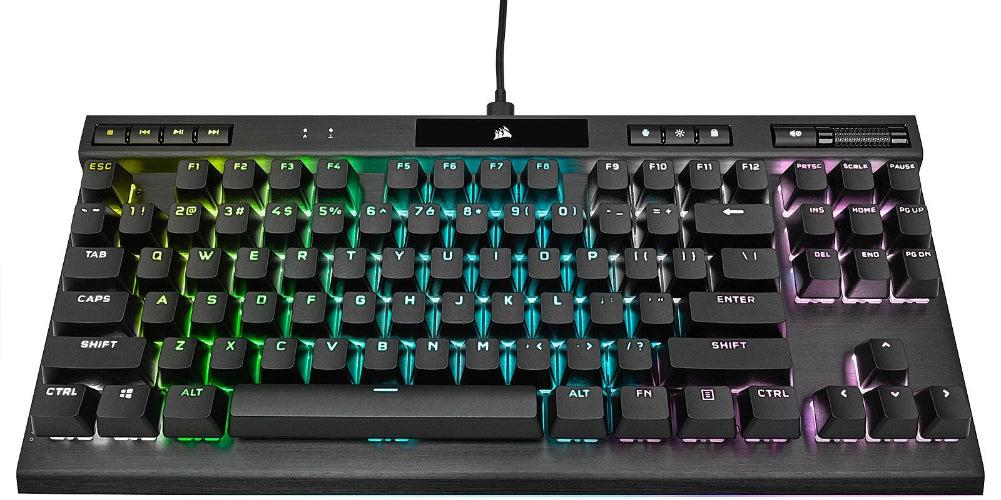 Refurbished Corsair K70 RGB TKL CHAMPION SERIES Optical-Mechanical Gaming Keyboard - OPX Mechanical - Reebelo Ireland