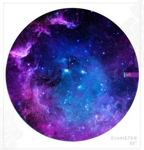 Refurbished GALAXY ROUND BEACH TOWEL unisex Eco-friendly round towel sand free meditation inspired made from recycled plastic bottles - Reebelo Ireland