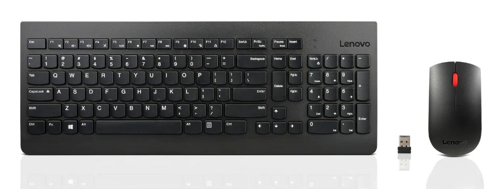 Refurbished Lenovo Essential Wireless Combo Keyboard & Mouse (US English 103P) - Reebelo Ireland