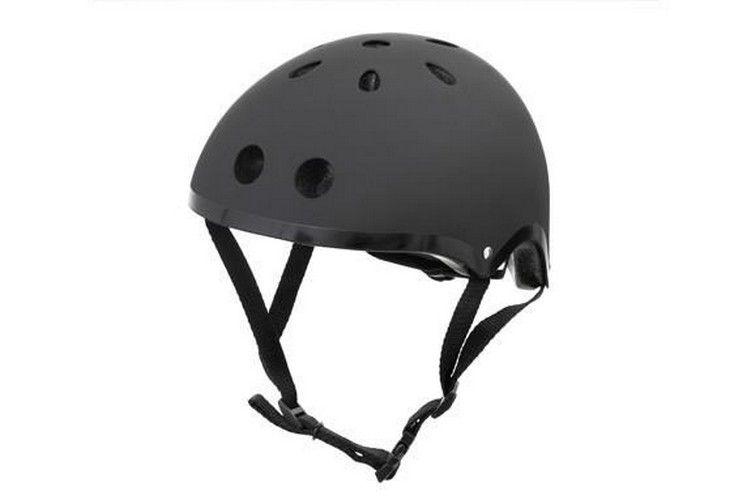 Refurbished LIDS Children's Bicycle & Scooter Helmet with Flashing Safety Lights - STEALTH BLACK Style - Reebelo Ireland
