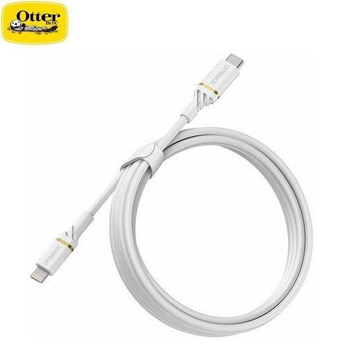 Refurbished OtterBox Lightning to USB-C Fast Charge Cable Cloud Dust White 2M 78-52646 - Reebelo Ireland