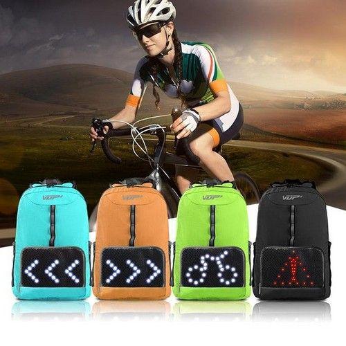 Refurbished Lightweight Cycling Backpack with LED Lighting indicators - Reebelo Ireland