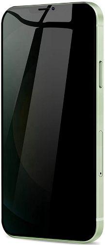 Refurbished Nuglas (2pcs) Flat Privacy Tempered Glass Screen Protector for iPhone 12 mini - Reebelo Ireland