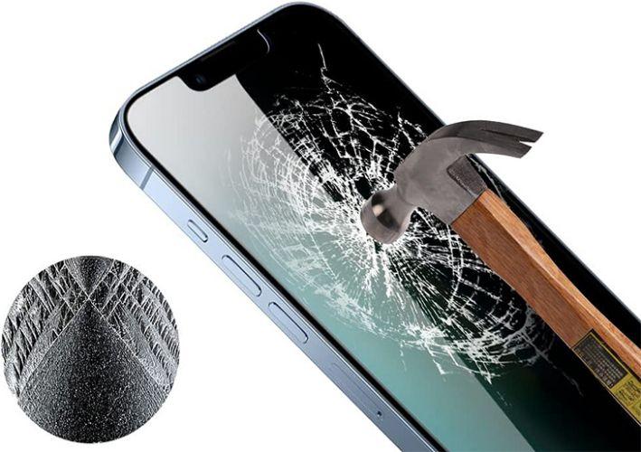 Refurbished Nuglas (2pcs) Flat Privacy Tempered Glass Screen Protector for iPhone 13 Pro Max - Reebelo Ireland