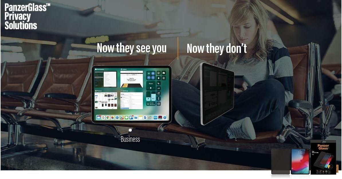 Refurbished PanzerGlass Microsoft Surface Book 15'' Privacy Transparent Screen Protector - Reebelo Ireland