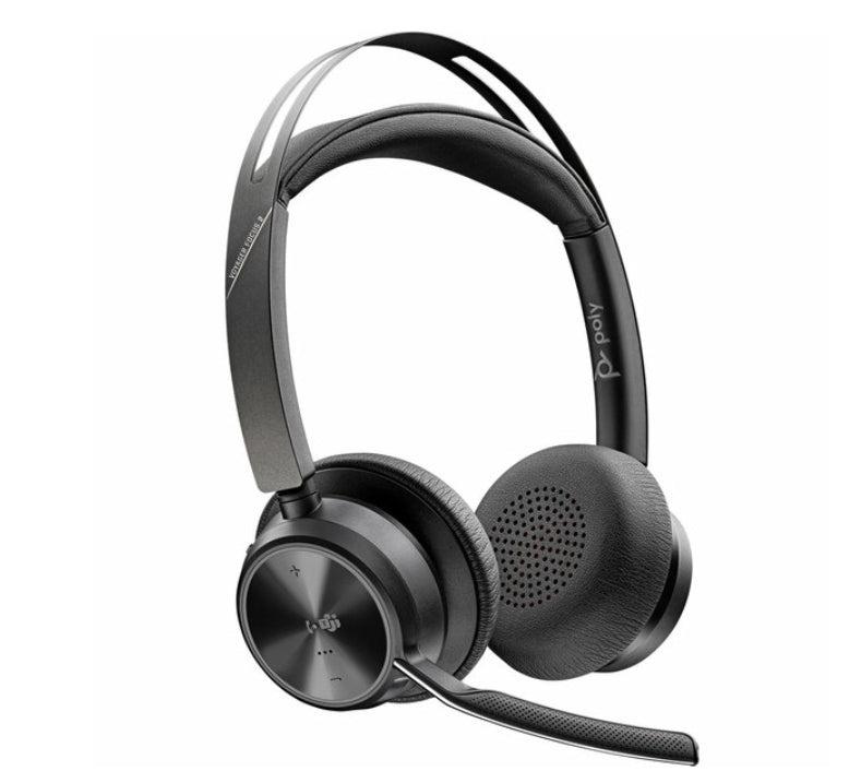 Refurbished Poly com Voyager Focus 2 UC USB-C Headset with Charge Stand (VFOCUS2) - Reebelo Ireland