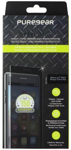 Refurbished PureGear Steel 360 Privacy Glass Screen Protector for Apple iPhone 14 Plus/13 Pro Max - Reebelo Ireland