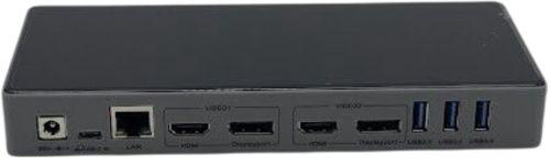Refurbished QGeeM USB 3.0 Single 4K/Dual HDMI DisplayPort 4K Docking Station QG-D6901 - Reebelo Ireland