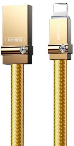 Refurbished Remax RC-091i USB to Lightning Golden Diamond Data Cable (1M) - Reebelo Ireland
