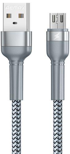 Refurbished Remax RC-124m Jany Series Micro USB Braided Data Cable 2.4A (1M) - Reebelo Ireland