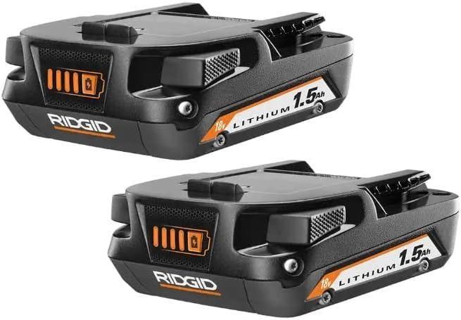 Refurbished Ridgid (2) 18-Volt 1.5Ah Lithium-Ion Battery (Bulk Packaged) - Reebelo Ireland