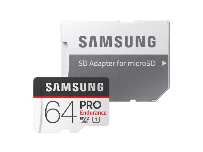 Refurbished Samsung 64GB Micro SDXC Pro Endurance Memory Card with Adapter - Reebelo Ireland