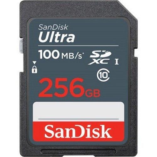 Refurbished SanDisk Ultra 256GB SDHC SDXC SD C10 Memory Card (100MB/s) - Reebelo Ireland