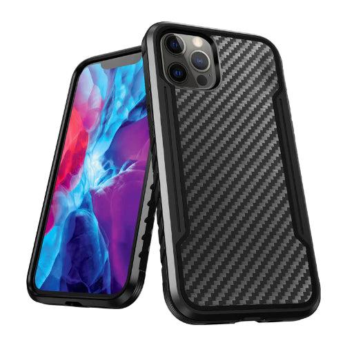 Refurbished Tough On Iron Shield Carbon Fiber Phone Case for iPhone 12/12 Pro - Reebelo Ireland