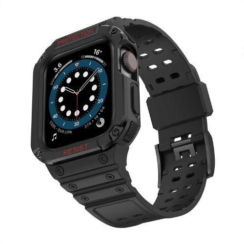 Refurbished Tough On Rugged Protection Watch Band with Case for Apple Watch 42/ 44/ 45mm - Reebelo Ireland