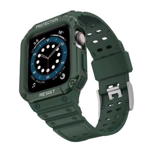 Refurbished Tough On Rugged Protection Watch Band with Case for Apple Watch 42/ 44/ 45mm - Reebelo Ireland