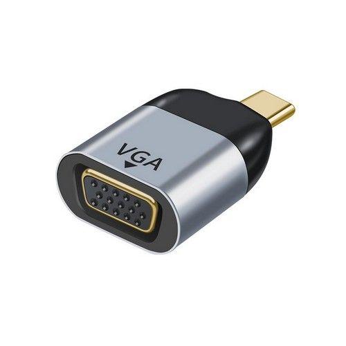 Refurbished Astrotek USB-C to VGA Male to Female Adapter support 1080P@60Hz QXGA QWXGA WUXGA UXGA for iPad Pro Macbook Air Samsung Galaxy MS Surface Dell XPS - Reebelo Ireland