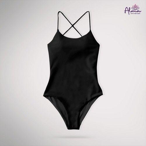 Refurbished Women's UPF 50+ ECOBLACK ONE PIECE Bathing Suits One Piece Swimsuits made from recycled plastic bottles Variant Size Value L - Reebelo Ireland