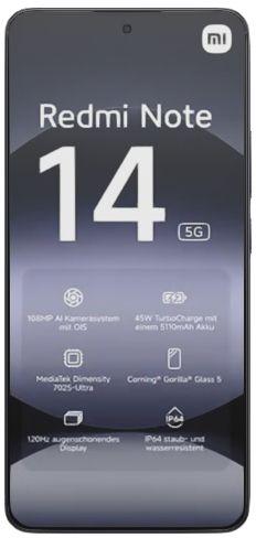 Refurbished Xiaomi Redmi Note 14 5G - Reebelo Ireland