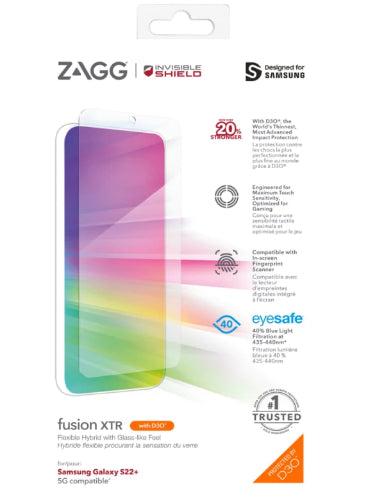 Refurbished Zagg InvisibleShield Fusion XTR with D3O Screen Protector for Galaxy S22 Plus - Reebelo Ireland